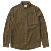 Nudie Jeans Shirt Chuck Twill - Army Green 1