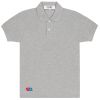 PLAY Comme des Garçons x The Artist Invader Polo In Grey