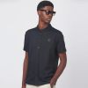 Sandbanks Interlock Polo Shirt Black