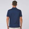 Sandbanks Interlock Polo Shirt In Navy