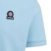 Sandbanks Polo Shirt Badge Logo Crystal Blue