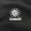 Sandbanks Polo Untipped Badge Logo Anthracite