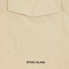 Stone Island ‘Parachute’ Canvas Overshirt Sand