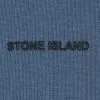 Stone Island T-Shirt Spell Out Logo 22379 - Avio Blue 8052572984891