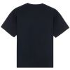 Stone Island T-Shirt Spell Out Logo 22379 Navy