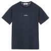 Stone Island T-Shirt 'STAMP TWO' - Navy Blue Front 