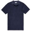 Sunspel Polo Terry Towelling - Navy