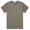 Sunspel Classic T-Shirt Khaki Green