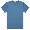 Sunspel Classic T-Shirt Steel Blue 