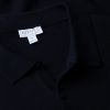 Sunspel Fine Texture Polo Shirt Navy