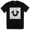 True Religion T-Shirt Box Logo - Onyx