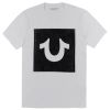 True Religion T-Shirt Box Logo - White