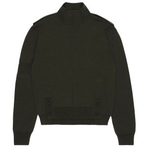 A-Cold-Wall Utility Mock Neck Knit - Dark Green