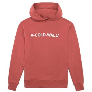 A-COLD-WALL* Logo Hoodie - Burnt Red