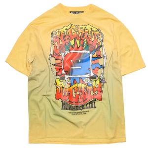 Acne Studios T-Shirt - Yellow/Brown