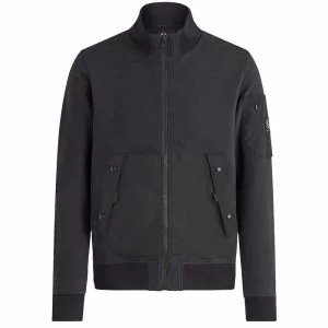 Belstaff Full Zip Hudson Sweatshirt - Black