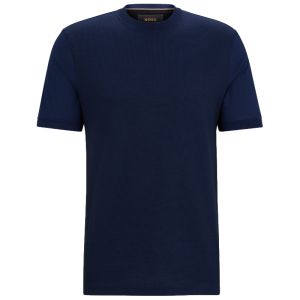 BOSS Camel T-Shirt L-Tesar - Navy Blue