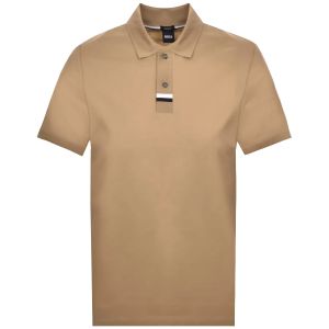 BOSS Parlay Polo Shirt - Medium Beige