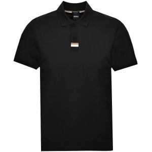 BOSS Parlay Polo Shirt  - Black