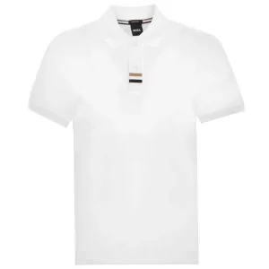 BOSS Parlay Polo Shirt - White