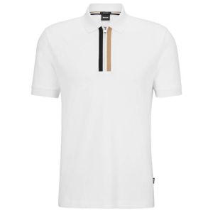 BOSS Polo Shirt Paras - White