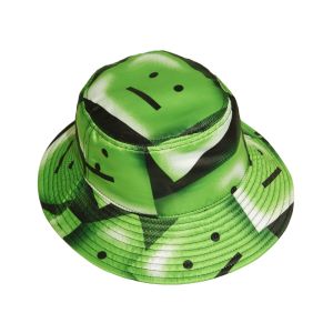 Acne Studios Face Bucket Hat - Green