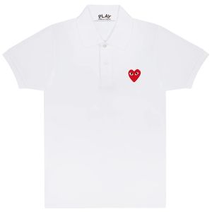 CDG Play Polo Shirt - White