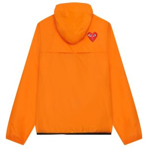 CDG Play x K-Way Jacket - Orange