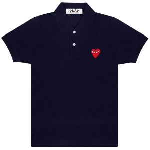 Polo Red Heart - Navy
