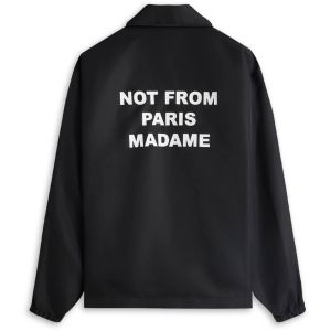 Jacket Le Veste NFPM Slogan - Black