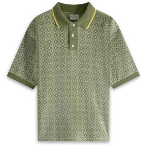 Drole de Monsieur Monogramme Polo Shirt - Green