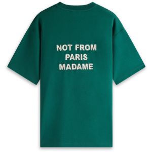 NFPM Embroidered Cotton T-Shirt - Forest Green