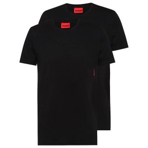 HUGO Twin Pack T-Shirts - Black