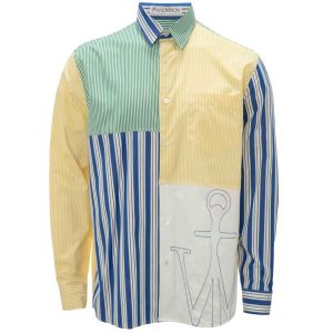 JW Anderson Shirt Anchor Patchwork - Multi