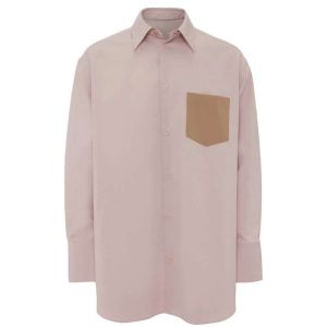 JW Anderson Shirt Contrast Pocket - Pink
