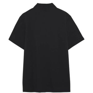 Lanvin Classic Pique Polo Shirt - Black
