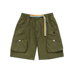 Marcelo Burlon Cargo Shorts - Army Green