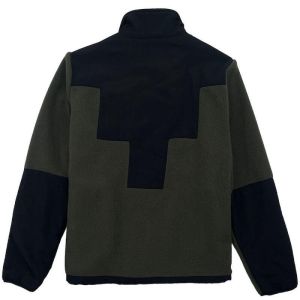 Marcelo Burlon Fleece Jacket Army Green