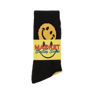 Market Smiley Vintage Socks - Black