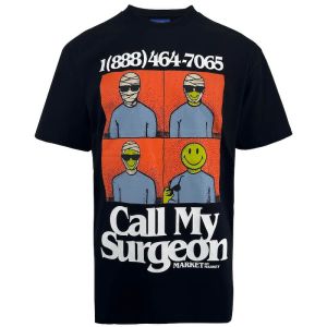 Market T-Shirt Call My Surgeon - Black
