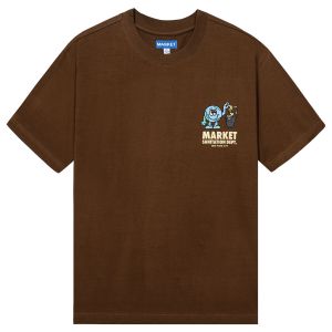 Market T-Shirt Sanitation Dept - Brown
