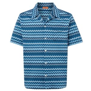 Missoni Shirt Zigzag - Blue