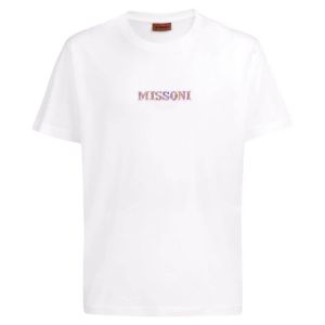 Missoni T-Shirt Embroidered - White