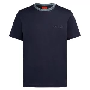 Missoni T-Shirt Space Dye Insert - Navy