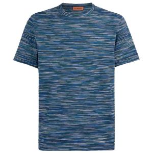 Missoni T Shirt Space Dye Turquoise