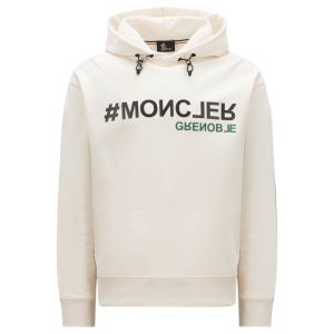 Moncler Grenoble Hooded Sweatshirt - Off White