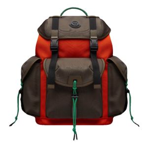 Moncler Yehor Backpack - Green / Orange
