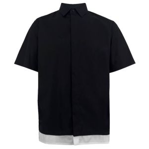 Neil Barrett Short Sleeve Shirt - Black