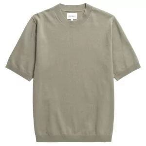 Norse Projects T-Shirt Rhys Cotton Linen - Clay