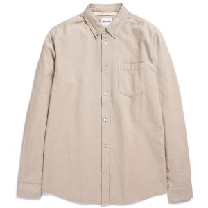 Norse Projects Shirt Anton Flannel - Utility Khaki